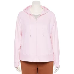 Plus Size Tek Gear® Ultrasoft Fleece Jacket 24 Plus Size Tek Gear® Ultrasoft Fleece Jacket -Casual Wear Hub 5540291 Adoring Lilac