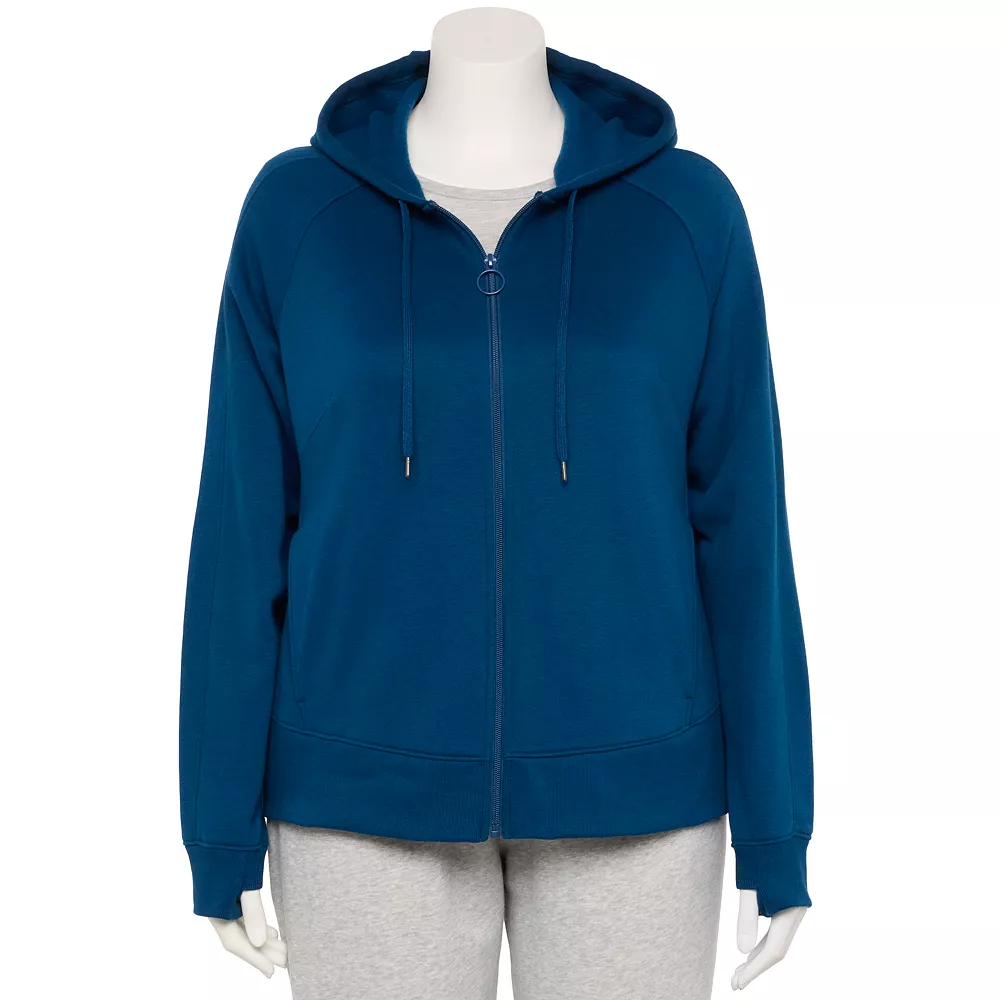 Plus Size Tek Gear® Ultrasoft Fleece Jacket 9 Plus Size Tek Gear® Ultrasoft Fleece Jacket - Image 9