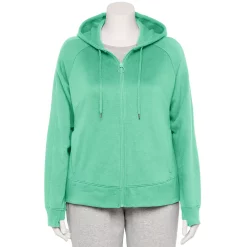 Plus Size Tek Gear® Ultrasoft Fleece Jacket 22 Plus Size Tek Gear® Ultrasoft Fleece Jacket -Casual Wear Hub 5540291 Shy Green