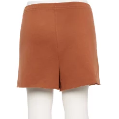 Plus Size Tek Gear® Ultrasoft Fleece Raw-Hem Shorts -Casual Wear Hub 5540831 ALT