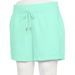 Women's Tek Gear® Ultrasoft Fleece Shorts -Casual Wear Hub 5540849 Shy Green