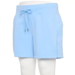 Women's Tek Gear® Ultrasoft Fleece Shorts -Casual Wear Hub 5540849 Wildflower Blue