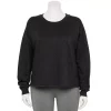 Plus Size Tek Gear® Easy Ultrasoft Fleece Crewneck Sweatshirt -Casual Wear Hub 5542898