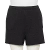 Women's Tek Gear® Ultrasoft Fleece Raw-Hem Shorts 15 Women's Tek Gear® Ultrasoft Fleece Raw-Hem Shorts -Casual Wear Hub 5542900 Black