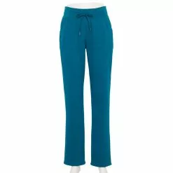 Petite Tek Gear® Ultrasoft Fleece Pant -Casual Wear Hub 5543171 Night Life Teal