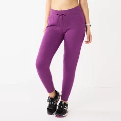 Petite Tek Gear® Ultrasoft Fleece Joggers 19 Petite Tek Gear® Ultrasoft Fleece Joggers -Casual Wear Hub 5543172 Ravishing Orchid