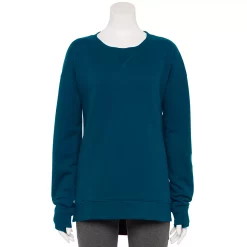 Women's Tek Gear® Ultrasoft Fleece Tunic -Casual Wear Hub 5543173 Blue Crayon