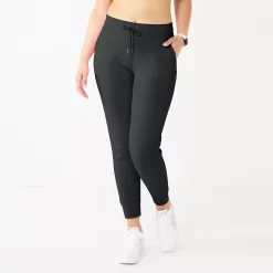 Women's Tek Gear® Ultrasoft Fleece Jogger Pants -Casual Wear Hub 5543907 Black