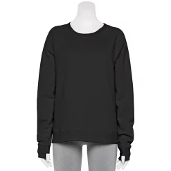 Women's Tek Gear® Ultrasoft Fleece Easy Sweatshirt 12 Women's Tek Gear® Ultrasoft Fleece Easy Sweatshirt -Casual Wear Hub 5543911 Black