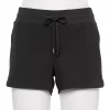 Women's Tek Gear® Essential Drawstring Shorts -Casual Wear Hub 5557777 Black