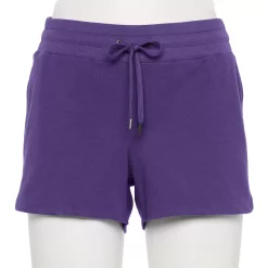 Women's Tek Gear® Essential Drawstring Shorts 23 Women's Tek Gear® Essential Drawstring Shorts -Casual Wear Hub 5557777 Blake Grape