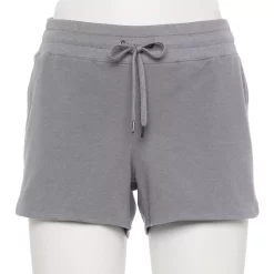 Women's Tek Gear® Essential Drawstring Shorts 26 Women's Tek Gear® Essential Drawstring Shorts -Casual Wear Hub 5557777 Gray