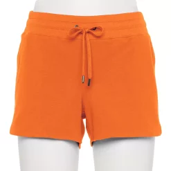 Women's Tek Gear® Essential Drawstring Shorts 28 Women's Tek Gear® Essential Drawstring Shorts -Casual Wear Hub 5557777 Orange Jazz