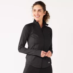 Women's Tek Gear® Performance Jacket -Casual Wear Hub 5561918 Black