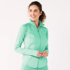 Women's Tek Gear® Performance Jacket -Casual Wear Hub 5561918 Shy Green