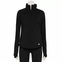 Women's Tek Gear® Quarter-Zip Performance Jacket 13 Women's Tek Gear® Quarter-Zip Performance Jacket -Casual Wear Hub 5562008 Black