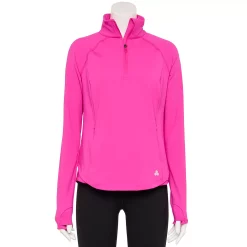 Women's Tek Gear® Quarter-Zip Performance Jacket 15 Women's Tek Gear® Quarter-Zip Performance Jacket -Casual Wear Hub 5562008 Fuchsia