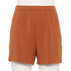 Women's Tek Gear® French Terry Raw-Hem Shorts 10 Women's Tek Gear® French Terry Raw-Hem Shorts -Casual Wear Hub 5562072 Cinnamon Coffee