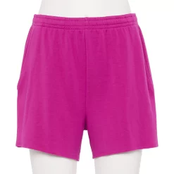 Women's Tek Gear® French Terry Raw-Hem Shorts 13 Women's Tek Gear® French Terry Raw-Hem Shorts -Casual Wear Hub 5562072 Fantasy Berry
