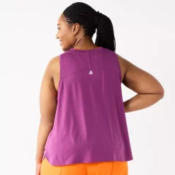 Plus Size Tek Gear® Crop Tank -Casual Wear Hub 5566918 ALT