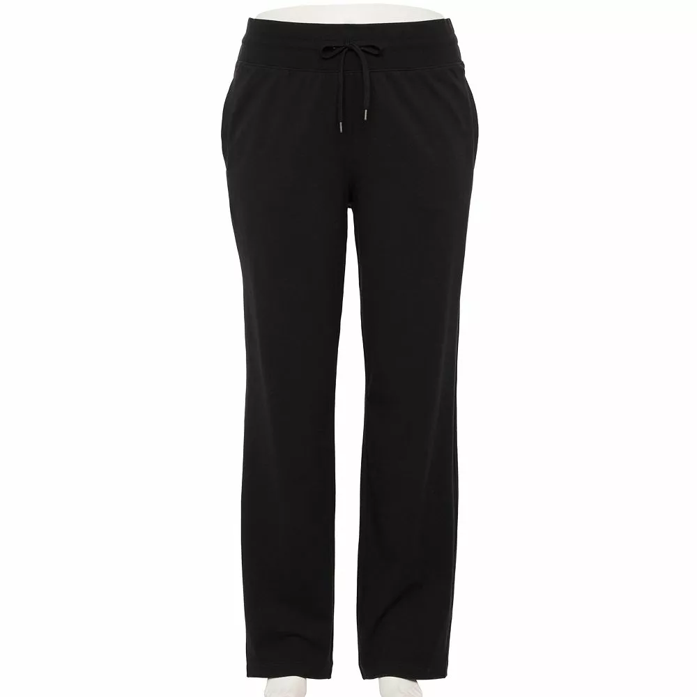 Plus Size Tek Gear® Essential Straight-Leg Pants 3 Plus Size Tek Gear® Essential Straight-Leg Pants - Image 3
