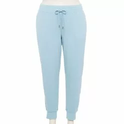 Plus Size Tek Gear® French Terry Joggers -Casual Wear Hub 5568083 Ava Lavender