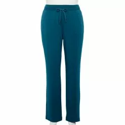 Plus Size Tek Gear® French Terry Straight-Leg Pants 9 Plus Size Tek Gear® French Terry Straight-Leg Pants -Casual Wear Hub 5568084 Blue Crayon