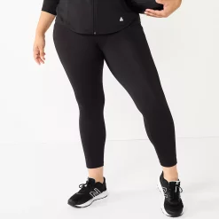 Women's Tek Gear® Ultrastretch High-Waisted Side Pocket 7/8 Leggings 37 Women's Tek Gear® Ultrastretch High-Waisted Side Pocket 7/8 Leggings -Casual Wear Hub 5576168 Black