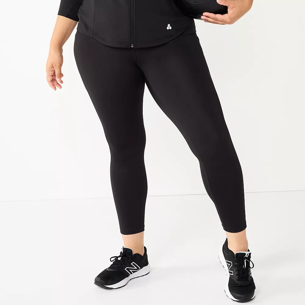 Women's Tek Gear® Ultrastretch High-Waisted Side Pocket 7/8 Leggings 3 Women's Tek Gear® Ultrastretch High-Waisted Side Pocket 7/8 Leggings - Image 3