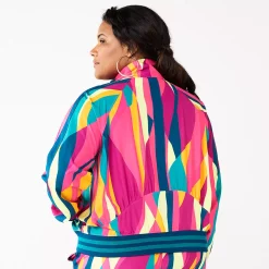 Plus Size Tek Gear® Woven Tracksuit Jacket -Casual Wear Hub 5638591 ALT