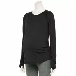 Women's Tek Gear® Materinity Tee 6 Women's Tek Gear® Materinity Tee -Casual Wear Hub 5653115 Black
