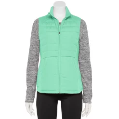 Women's Tek Gear® Mixed-Media Vest -Casual Wear Hub 5653460 Shy Green