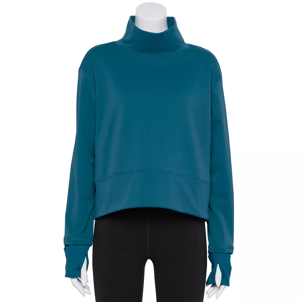Women's Tek Gear® Run Mockneck Long Sleeve Top 6 Women's Tek Gear® Run Mockneck Long Sleeve Top - Image 6