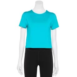 Women's Tek Gear® Running Short Sleeve Tee -Casual Wear Hub 5653468 Tremendous Teal