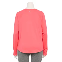 Plus Size Tek Gear® Performance Long Sleeve Tee 25 Plus Size Tek Gear® Performance Long Sleeve Tee -Casual Wear Hub 5656046 ALT