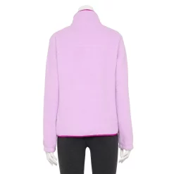 Women's Tek Gear® Quarter-Zip Sherpa Pullover -Casual Wear Hub 5657643 ALT