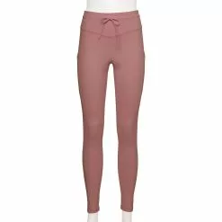 Women's Tek Gear® Ultrastretch Tie-Waist Leggings -Casual Wear Hub 5660738 Martini Rose