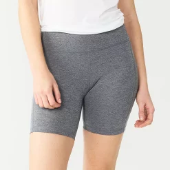 Women's Tek Gear® Ultrastretch 7-in. Bike Shorts -Casual Wear Hub 5660896 Charcoal Sd