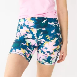 Women's Tek Gear® Ultrastretch 7-in. Bike Shorts -Casual Wear Hub 5660896 Teal Daisy