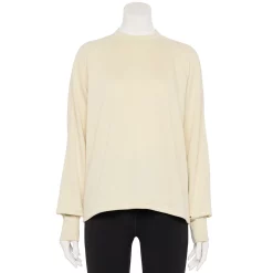 Women's Tek Gear® Stretch Fleece Mockneck Sweatshirt -Casual Wear Hub 5661292 Hammock