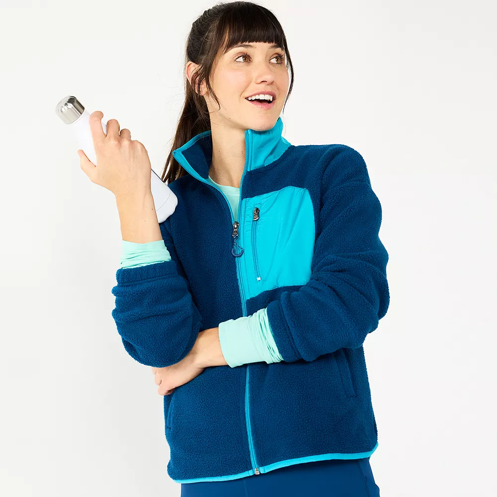 Women's Tek Gear® Sherpa Jacket 2 Women's Tek Gear® Sherpa Jacket - Image 2