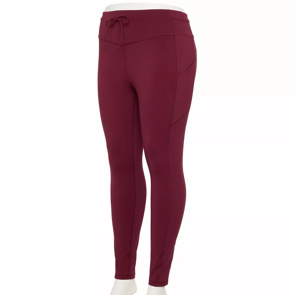 Plus Size Tek Gear® Ultrastretch Drawstring-Waist Leggings 5 Plus Size Tek Gear® Ultrastretch Drawstring-Waist Leggings - Image 5