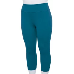 Plus Size Tek Gear® Ultrastretch Pocket High-Waisted Capri Leggings 13 Plus Size Tek Gear® Ultrastretch Pocket High-Waisted Capri Leggings -Casual Wear Hub 5663102 Blue Crayon
