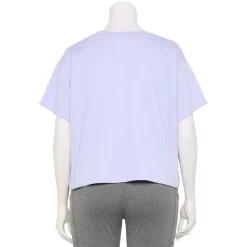 Plus Size Tek Gear® Stretch Fleece Cinched-Waist Top -Casual Wear Hub 5663601 ALT