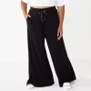 Plus Size Tek Gear® Palazzo Pants -Casual Wear Hub 5664810 Black