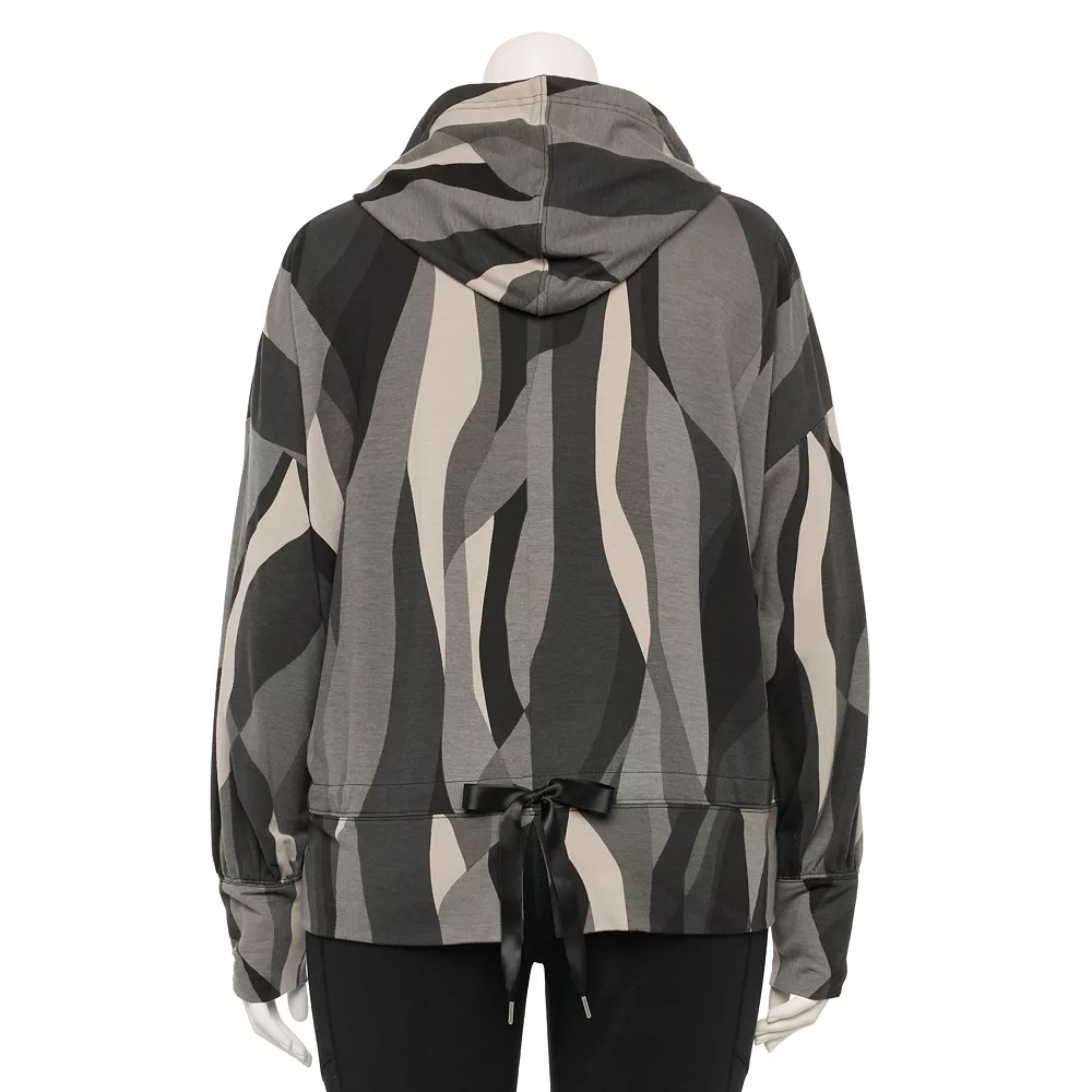 Plus Size Tek Gear® French-Terry Cropped Hoodie 6 Plus Size Tek Gear® French-Terry Cropped Hoodie - Image 6