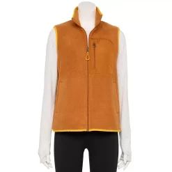 Women's Tek Gear® Sherpa Vest -Casual Wear Hub 5665031 Nutmeg Bronze