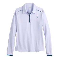 Women's Tek Gear® 1/4-Zip Golf Polo -Casual Wear Hub 5670965 ALT2