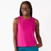 Women's Tek Gear® Cinched-Back Tank -Casual Wear Hub 5671137 Fantasy Berry