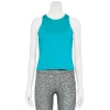 Women's Tek Gear® Crop Running Tank -Casual Wear Hub 5671512 Tremendous Teal